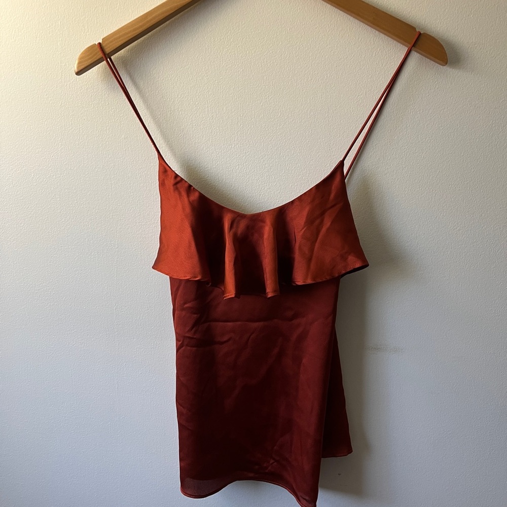 Harlyn Silk Cross Back Tank